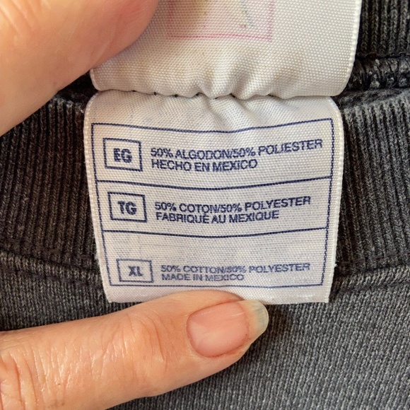 MEMBER'S MARK (Sam's Club) unisex charcoal grey sweatshirt, men's size XL - Picture 4 of 8